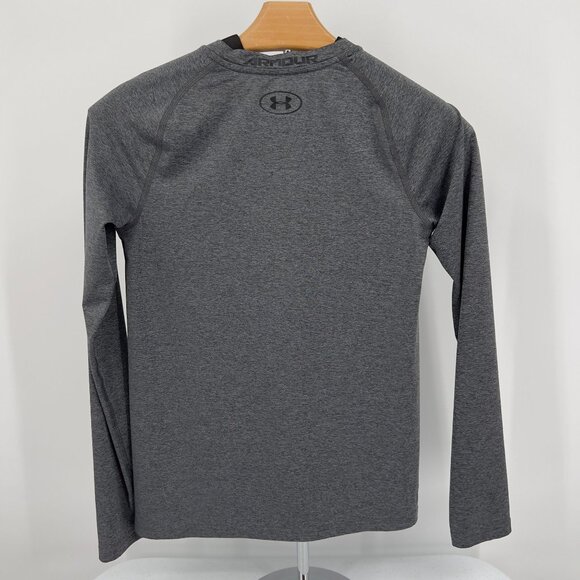 Under Armour Youth Large Fitted HeatGear Long Sleeve Shirt With UPF 30+ Protecti - Picture 3 of 7
